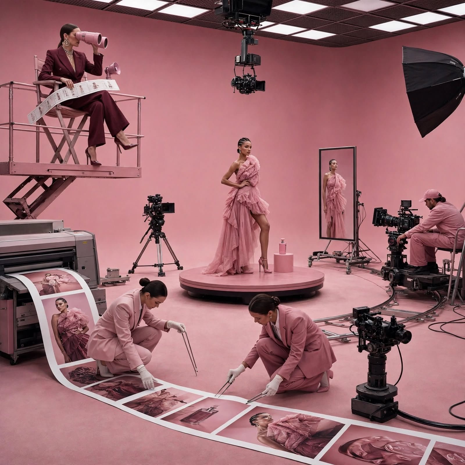 Dirección creativa y producción de una campaña editorial